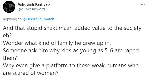 Mukesh Khanna's 'misogynist' comment angers netizens