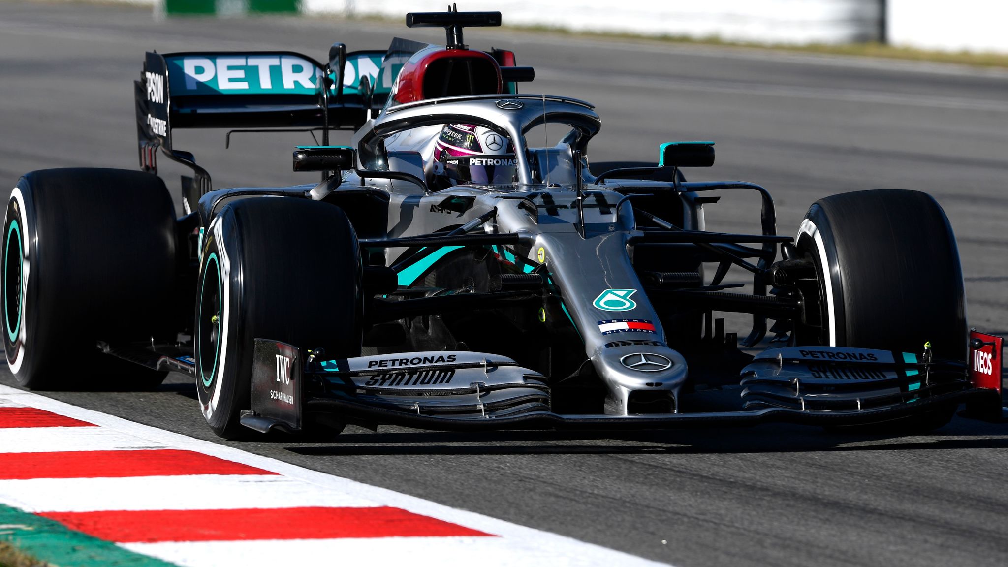 Lewis Hamilton Shades Max Verstappen In Imola's Only Practice Session