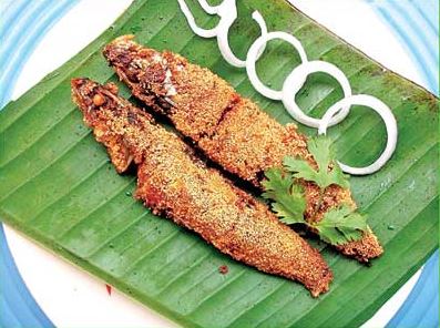 MAKING NON VEG ITEM RAVA FISH FRY