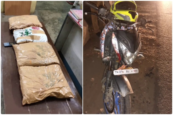 8 kg of cannabis seized