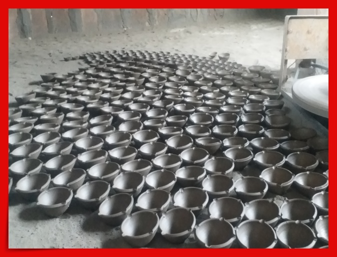 demand for clay lamps, Barmer news