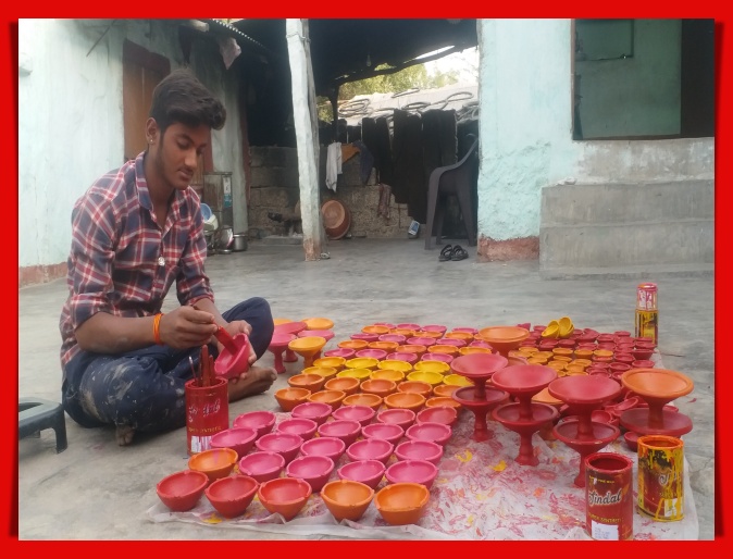 demand for clay lamps, Barmer news