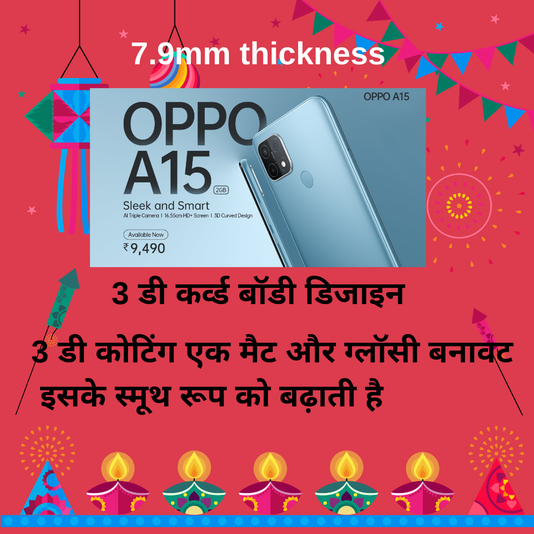 OPPO A15, Features of a new variant of OPPO A15