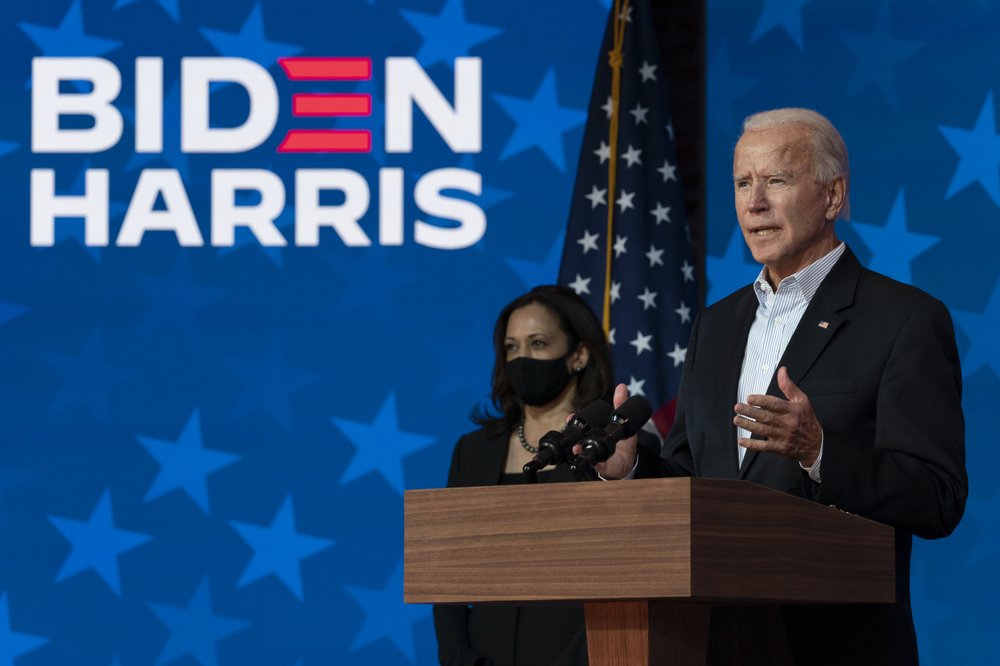 We're going to win this race said Democrat Joe Biden