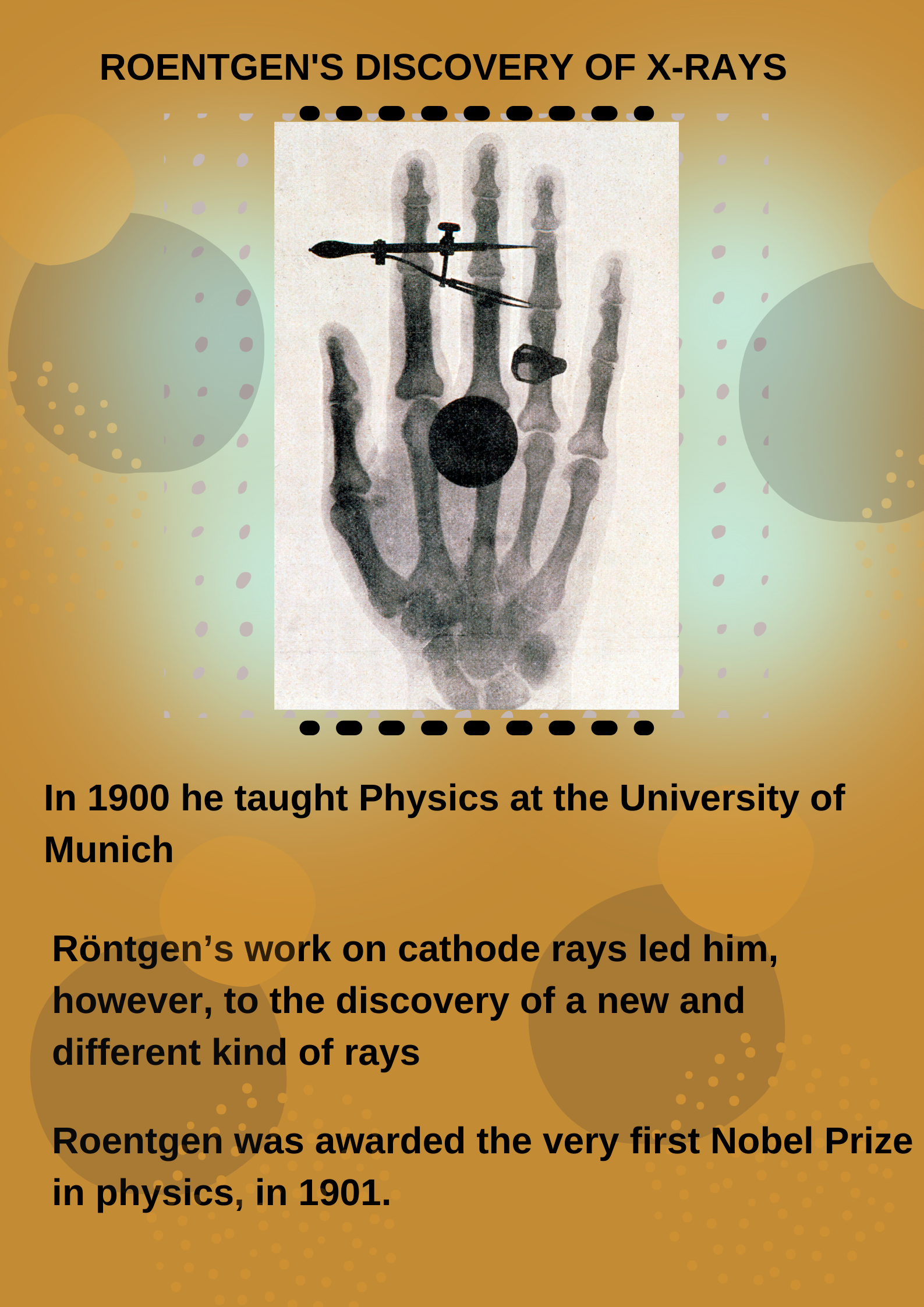 Wilhelm Conrad Röntgen,November 8, 1895 xray discovered