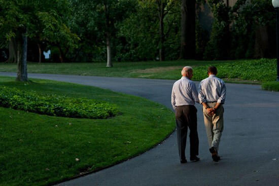 Joe Biden and Barack Obama share a unique relation