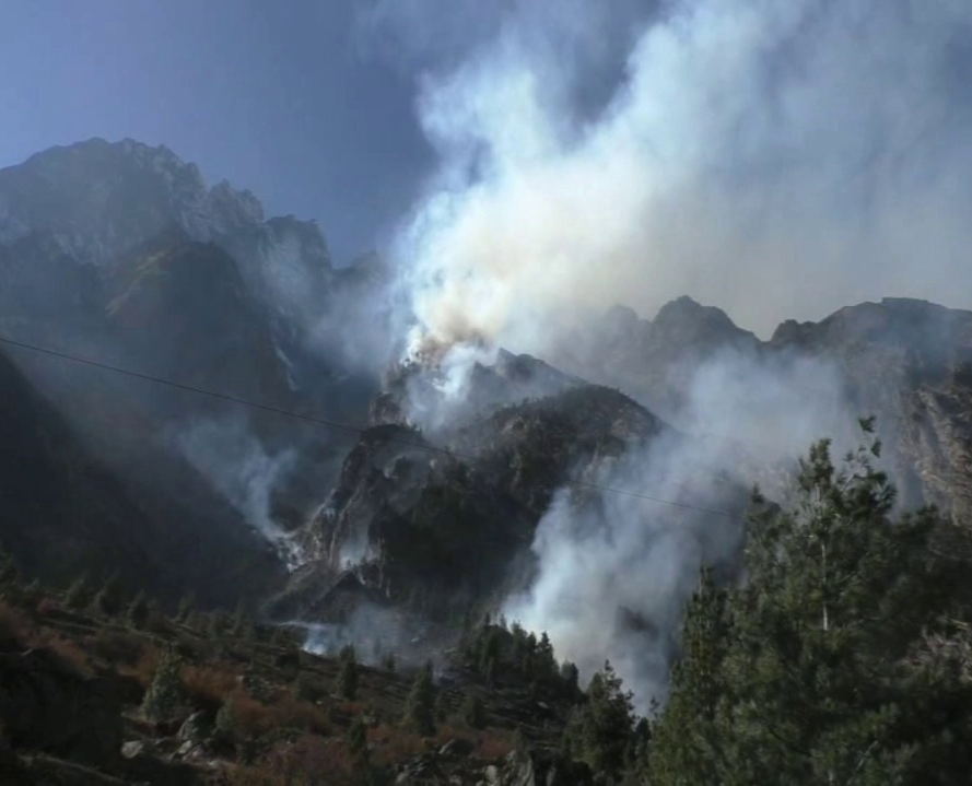 chamoli forest fire