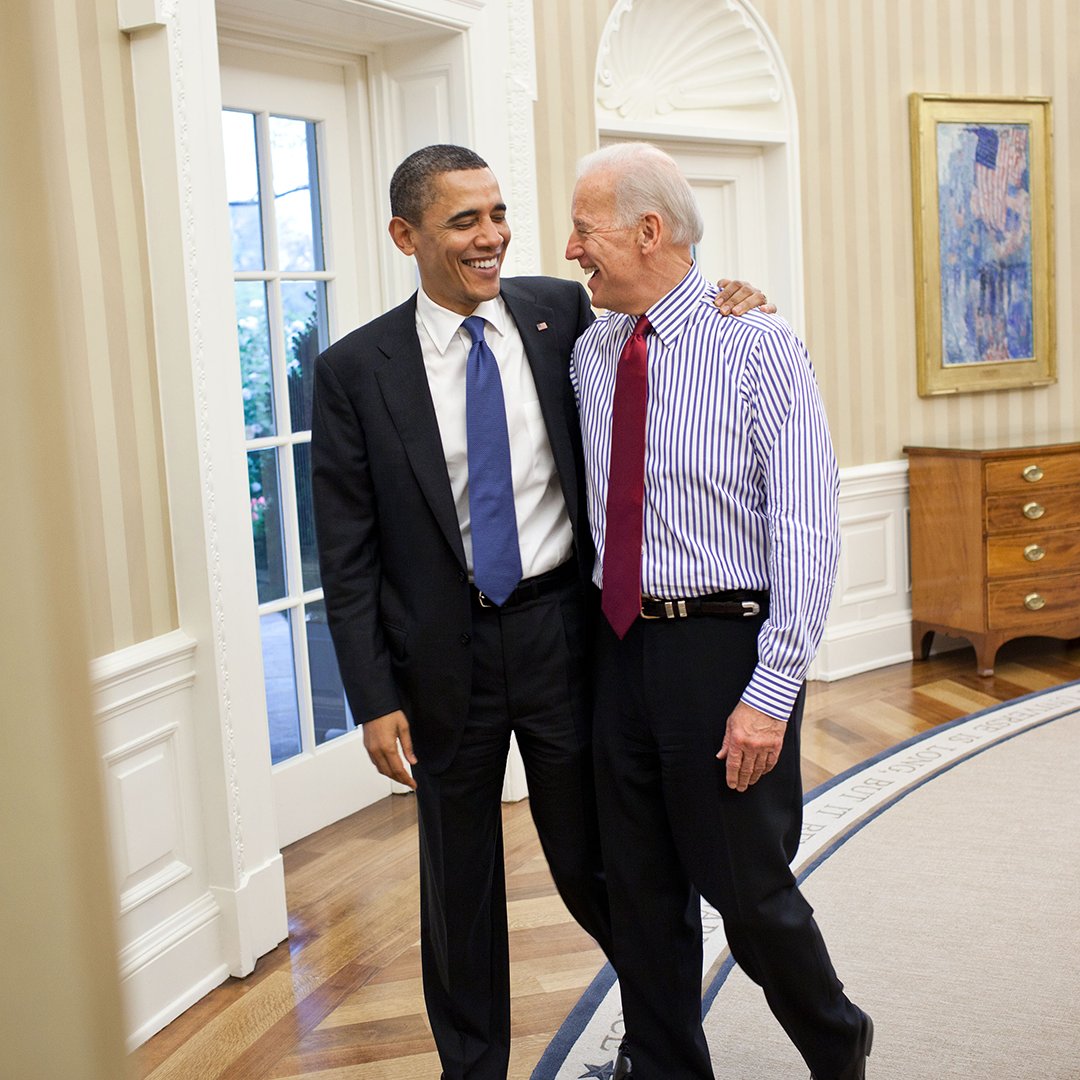 Barack Obama congratulates Joe Biden and Kamala Harris