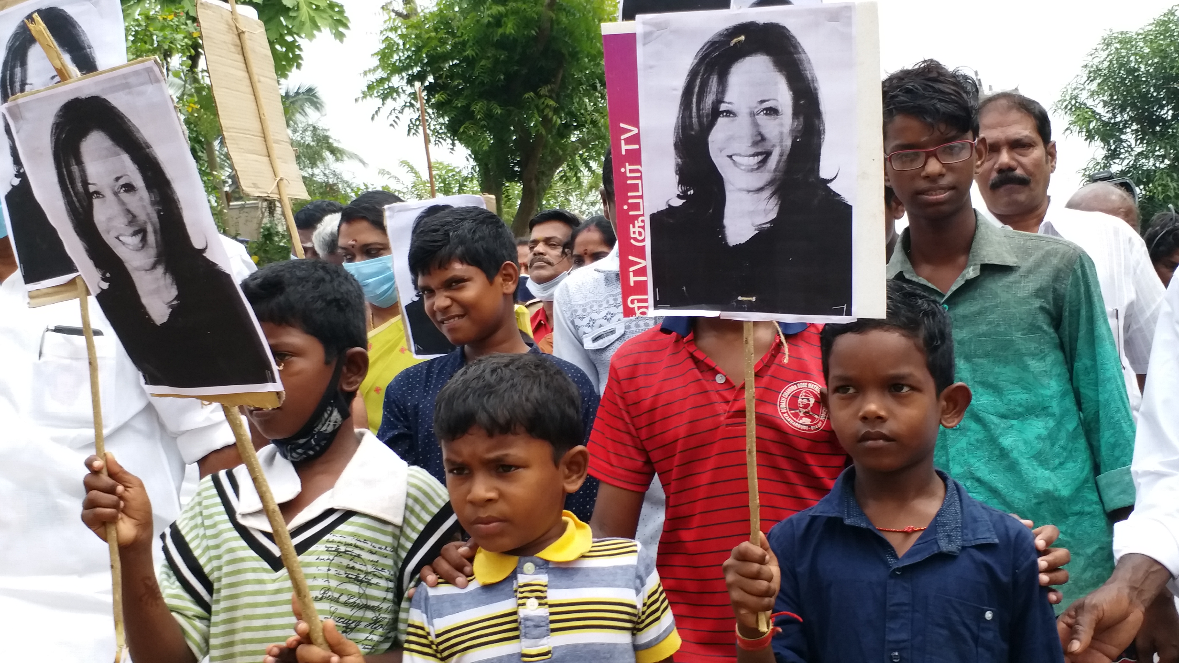 Kamala Harris ancestral village celebrates her victory