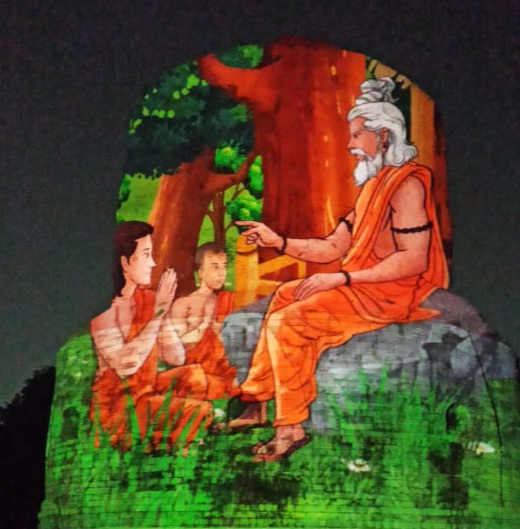 light and sound show in sarnath