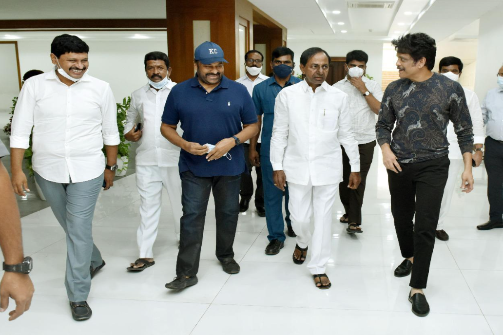 rapid tests in pragathi bhavan as actor chiranjeevi tested with corona positive