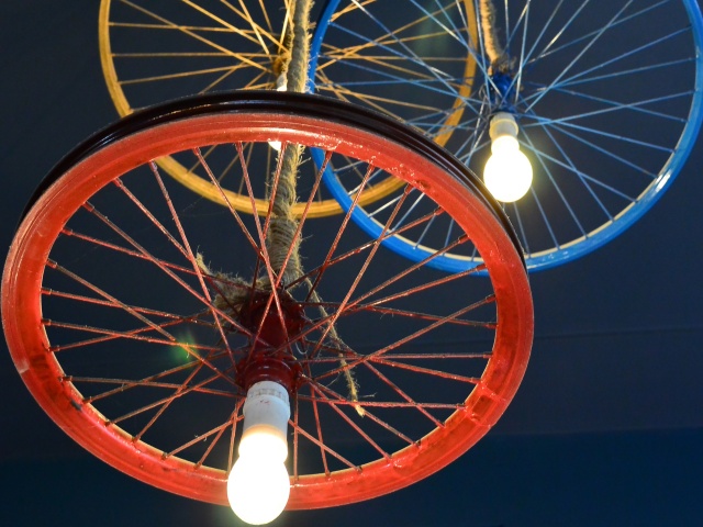 Hula Hoop Chandelier, Diwali lamps, Festival of colours, Lamps for diwali at home