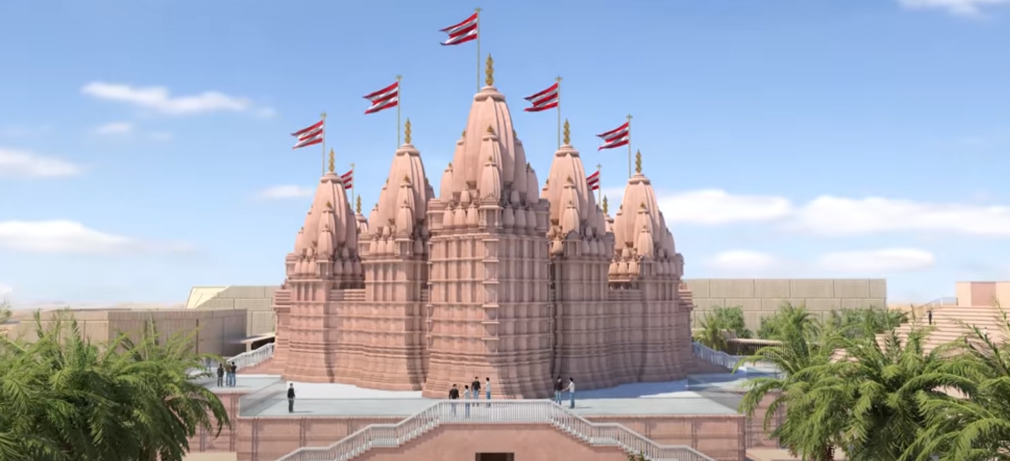 first hindu temple in uae