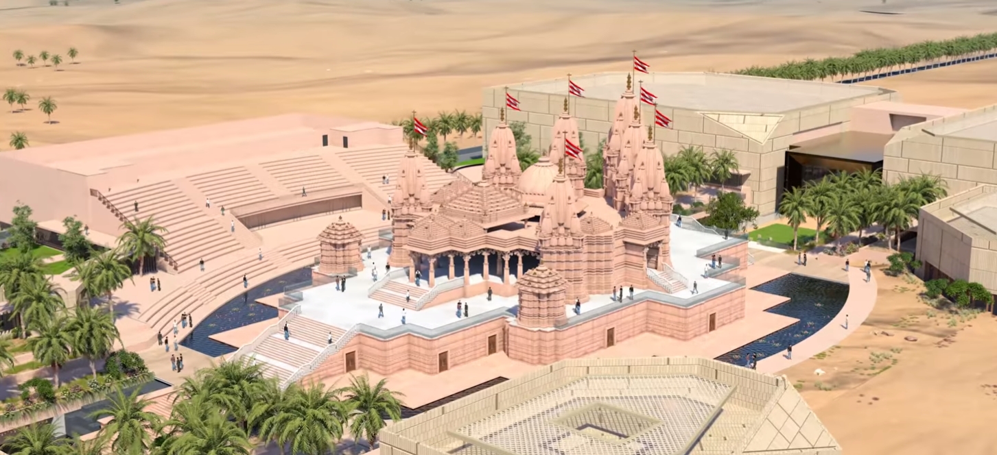 first hindu temple in uae