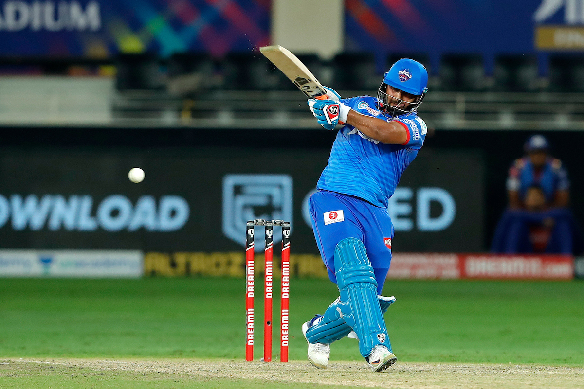 Rishabh Pant scored 56 off 38 balls.