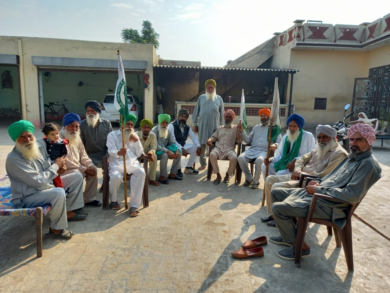 Indian Farmers Union-Ekta (Dakonda) made preparations to go to Delhi