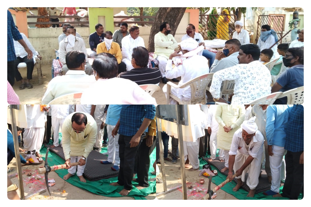 innaugration-of-new-road-in-rural-area-of-deesa-taluka-at-a-cost-of-crores-of-rupees