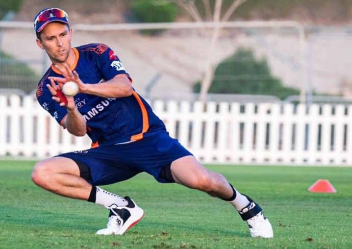 Left-arm pacer Trent Boult