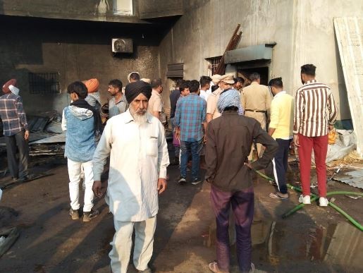 Three killed in oil tanker blast at Rama Dhaba in Sarsini