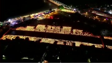 Ayodhya celebrates Ram's homecoming, lights 6 lakh diyas to break record