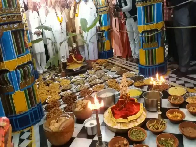 Govardhan Puja festival at Jaitu Sav Math