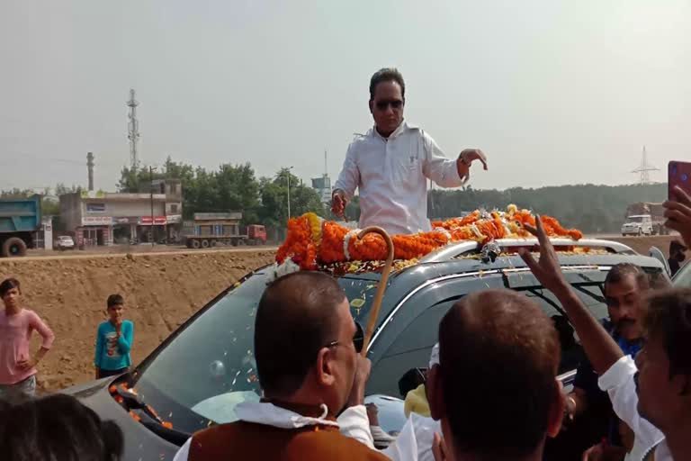 Minister Guru Rudrakumar on durg tour