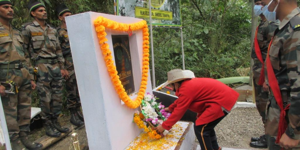 Army, locals pay tribute to 1962 war hero