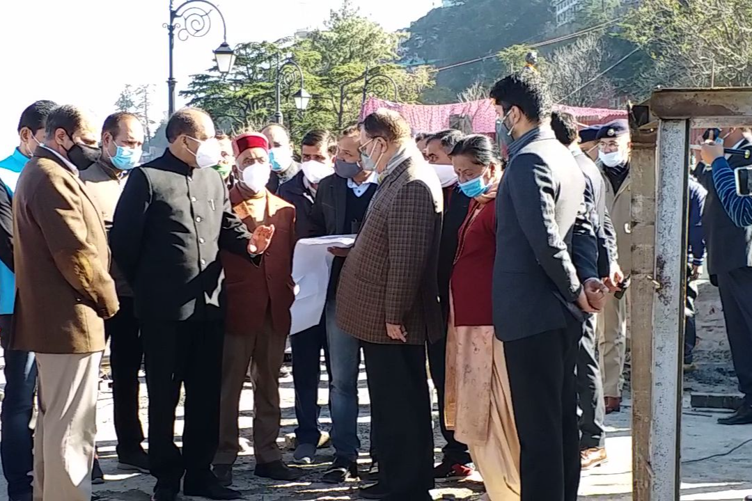 Atal statue in Shimla