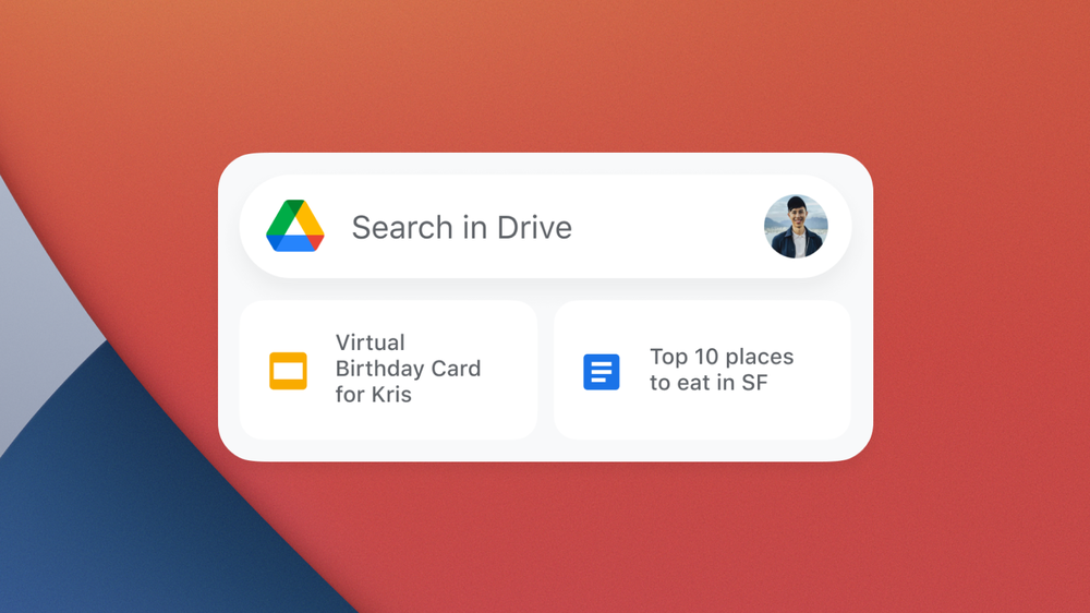 Drive, widgets