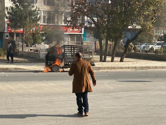 14 rockets landed in various parts of Kabul today morning