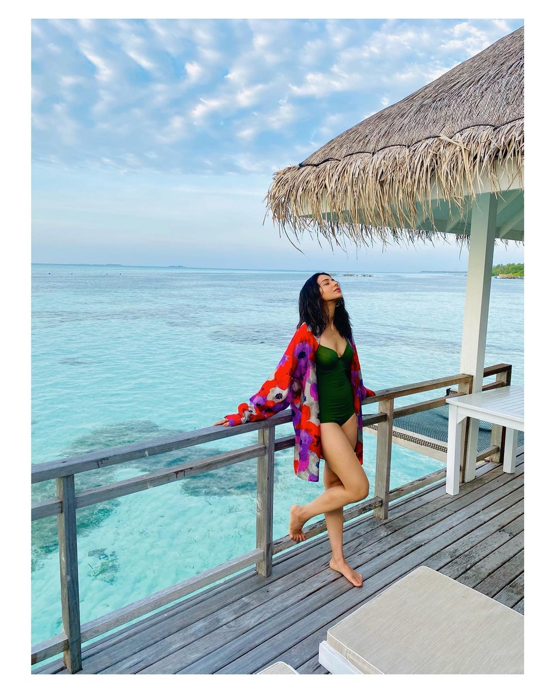 actress rakul preet singh holiday at maldives