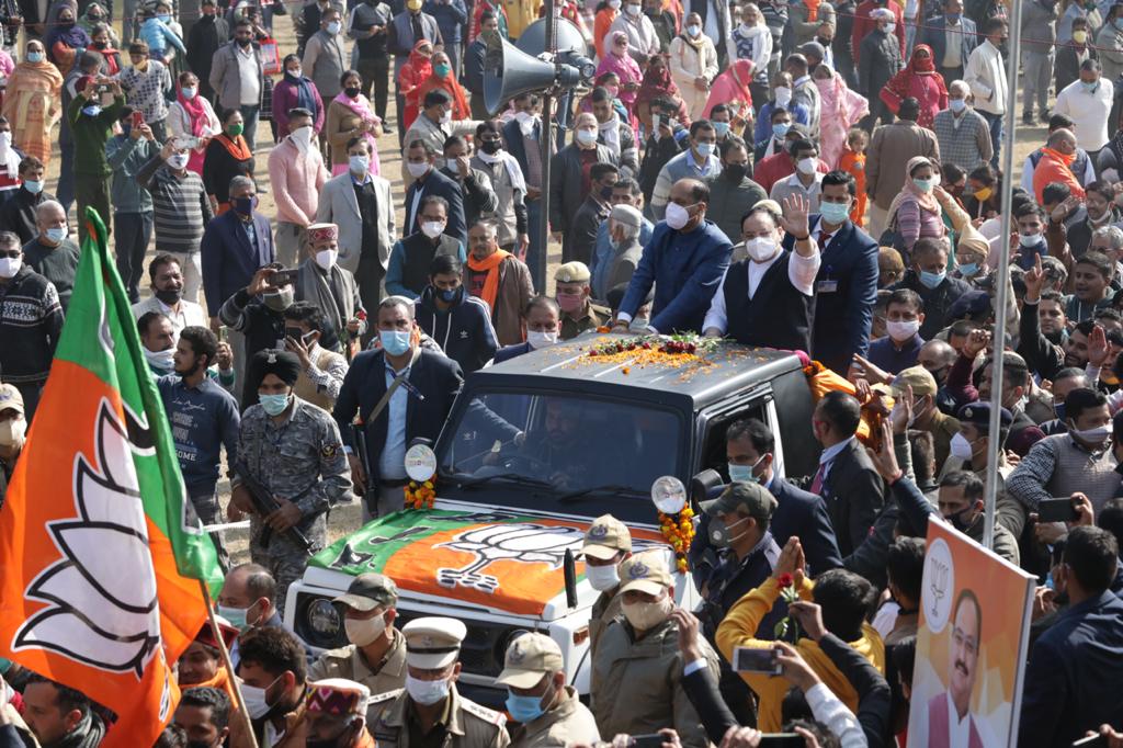 JP Nadda in himachal