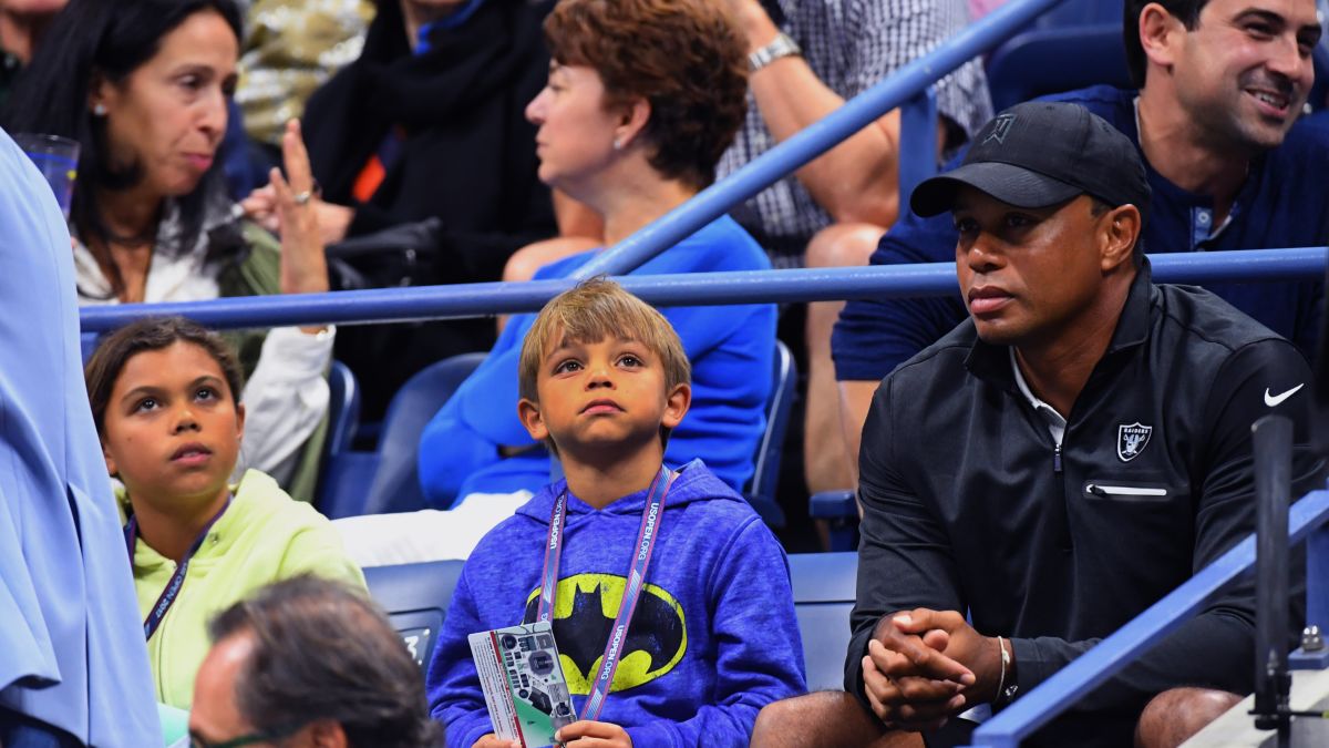 Tiger woods announced a new team with his son charlie