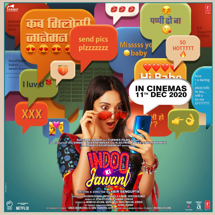 Kiara Advani's 'Indoo Ki Jawani' to release in theatres on 11th December