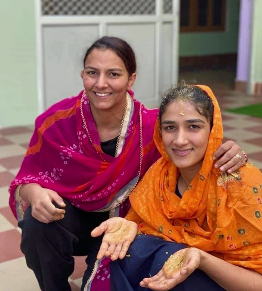 wedding ceremony of wrestler bajrang punia and sangeeta phogat