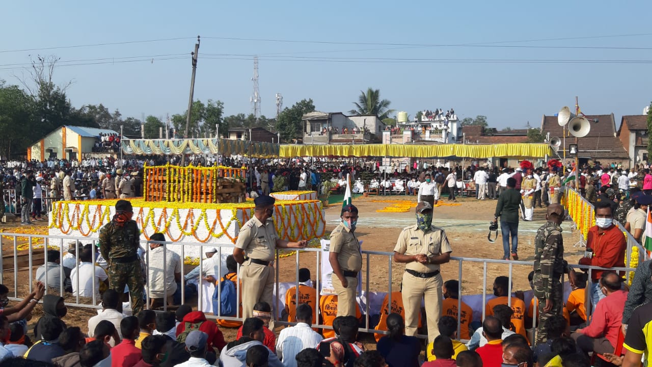 Funeral of martyr sangram Patil today kolhapur