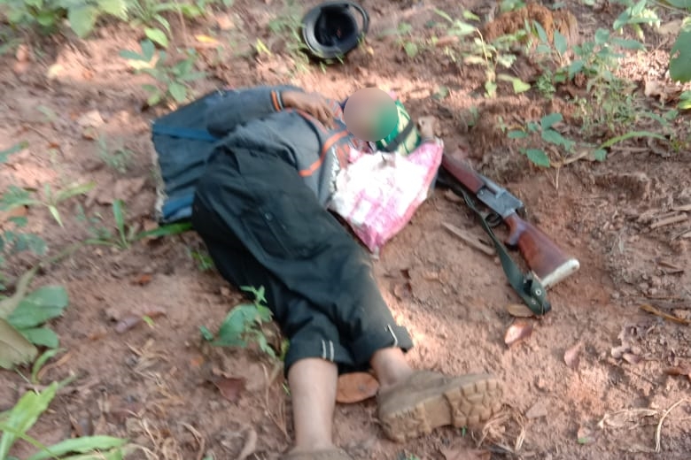 One of the neutralised Naxals