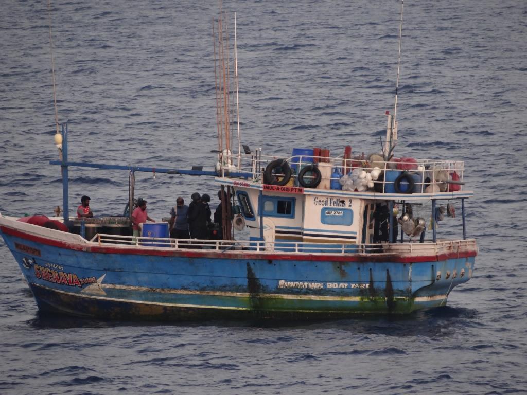 Coast Guard seizes Lankan boat with 100 kg heroin, arrests six