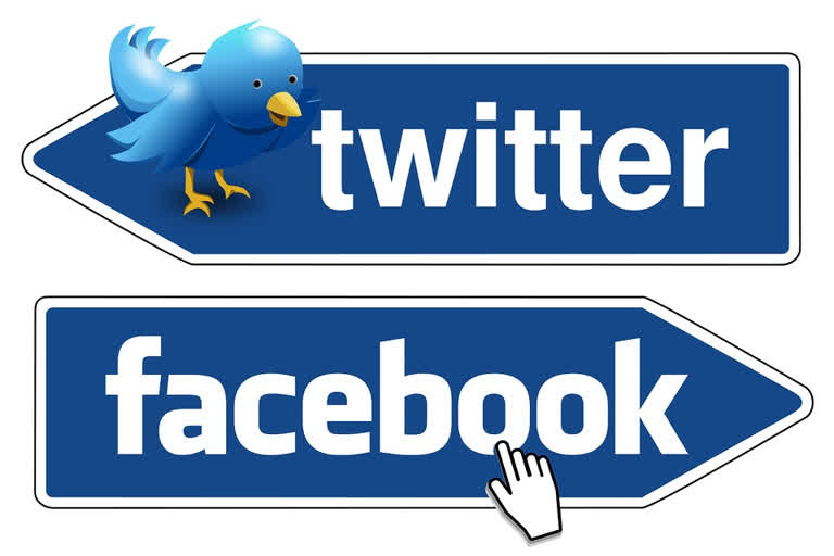 Twitter, Facebook