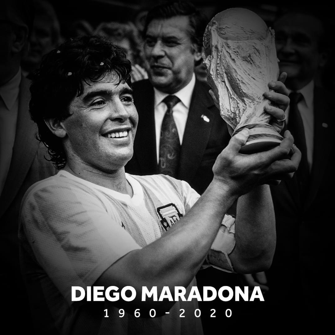 football legend maradona