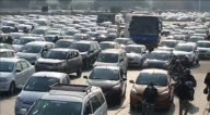 Delhi-Gurugram border traffic jam, passengers face huge difficulties