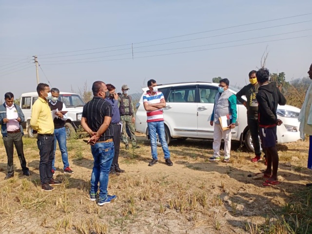 Collector inspects border areas of kawardha