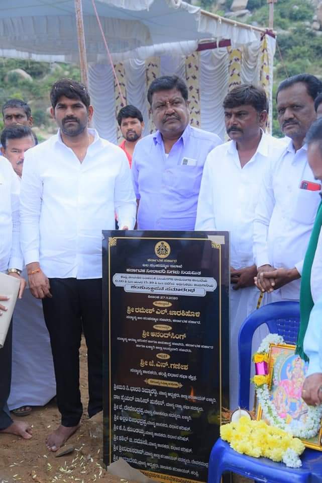 MLA Ganesh launches new irrigation project