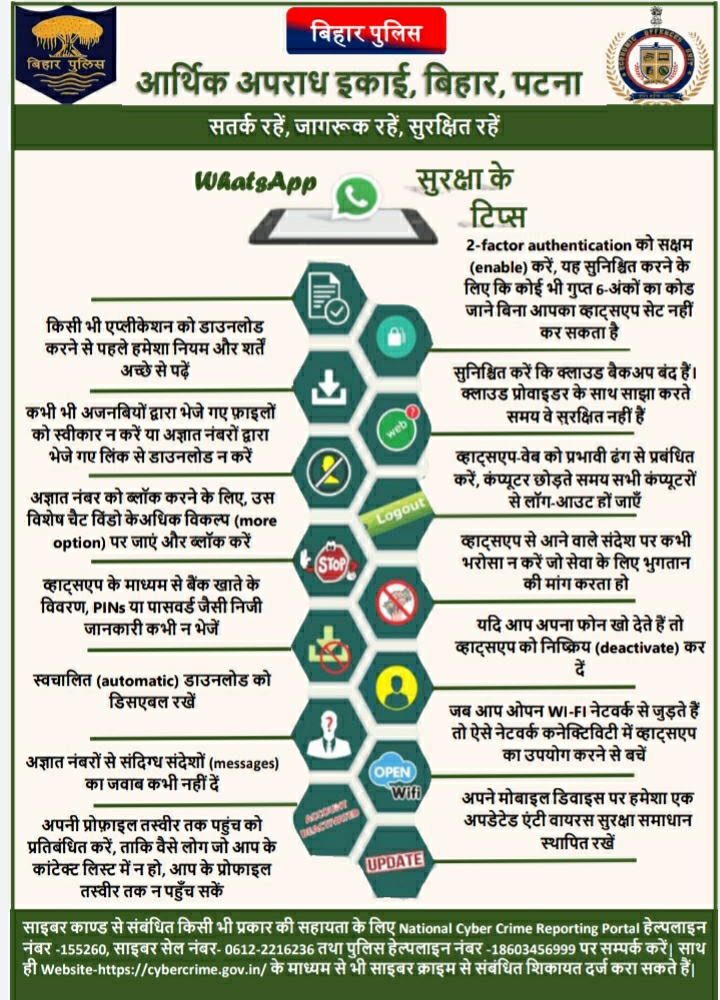 सुरक्षा के टिप्स