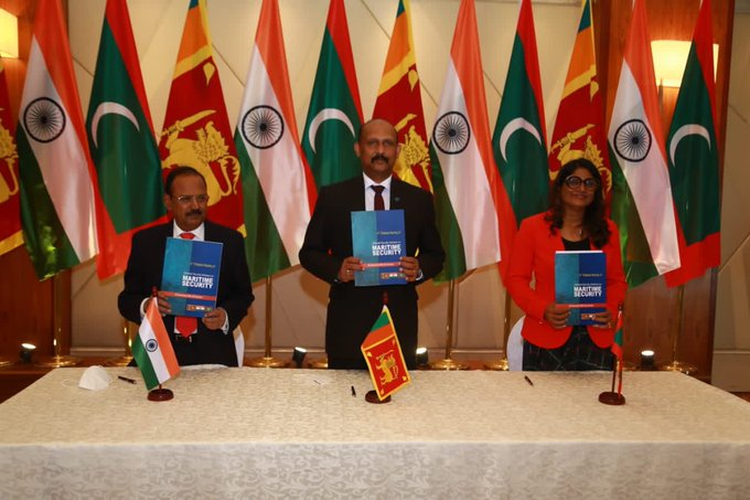 India, Lanka and Maldives agree to bolster maritime security cooperation