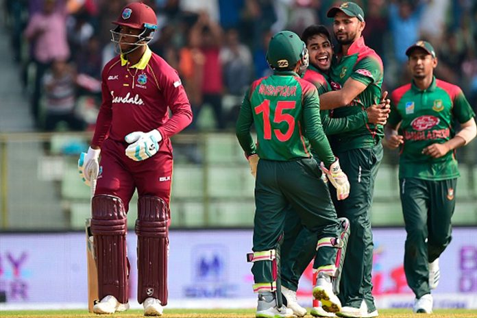 Cricket windies team reaches dhaka for inspection