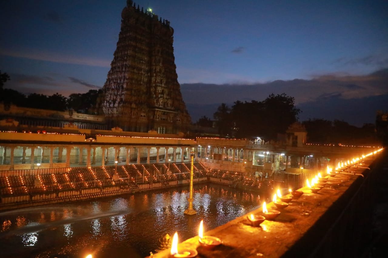 Golden temple illuminated ahead of 551st birth anniversary of guru Nanak dev