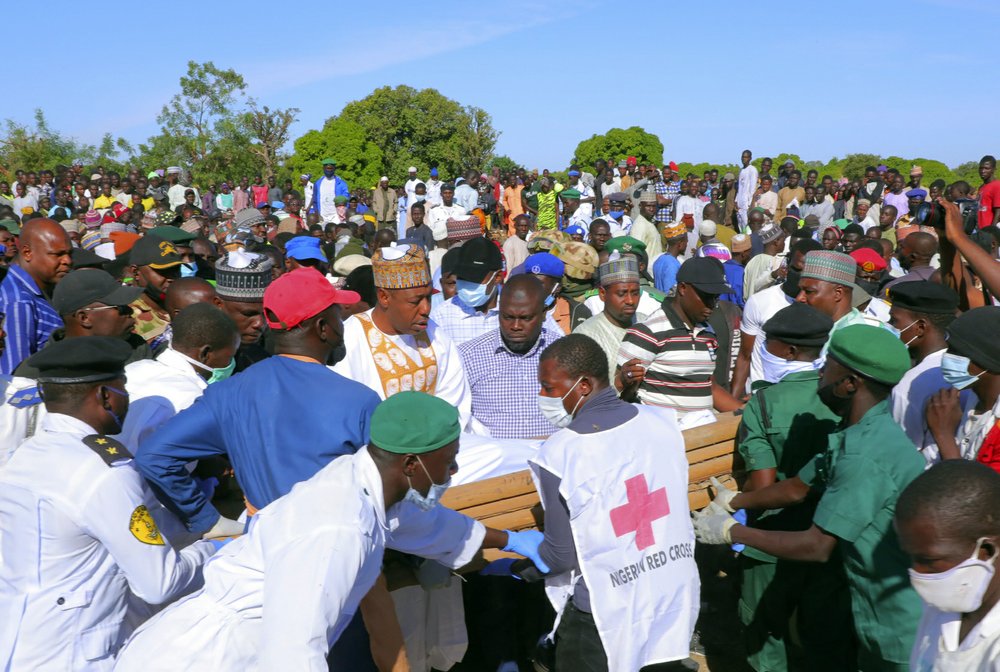 Bodies of slain farmers laid to rest in Nigeria