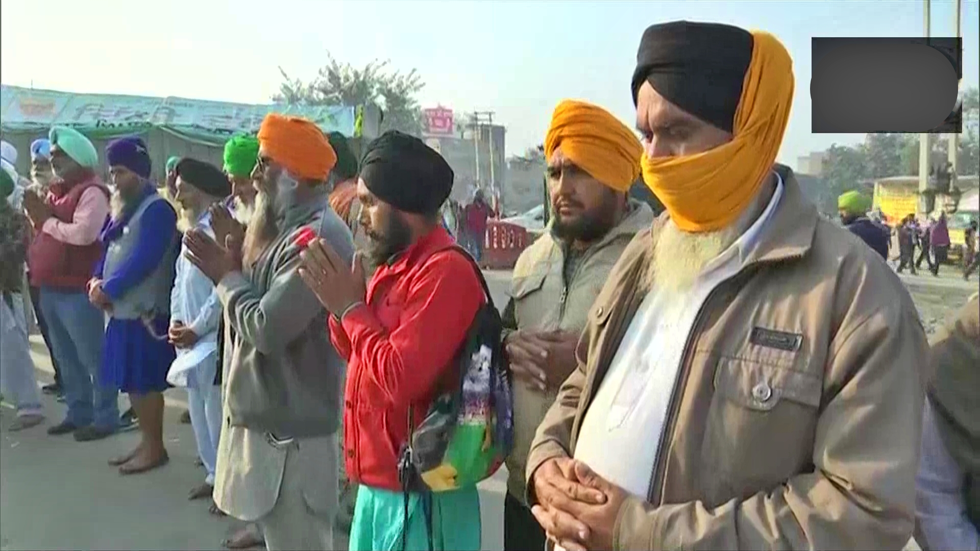 farmers protest