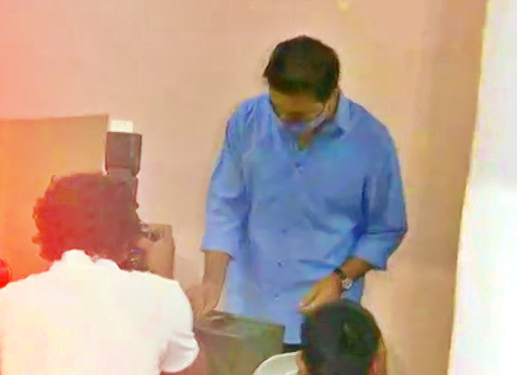 minister ktr casted his vote